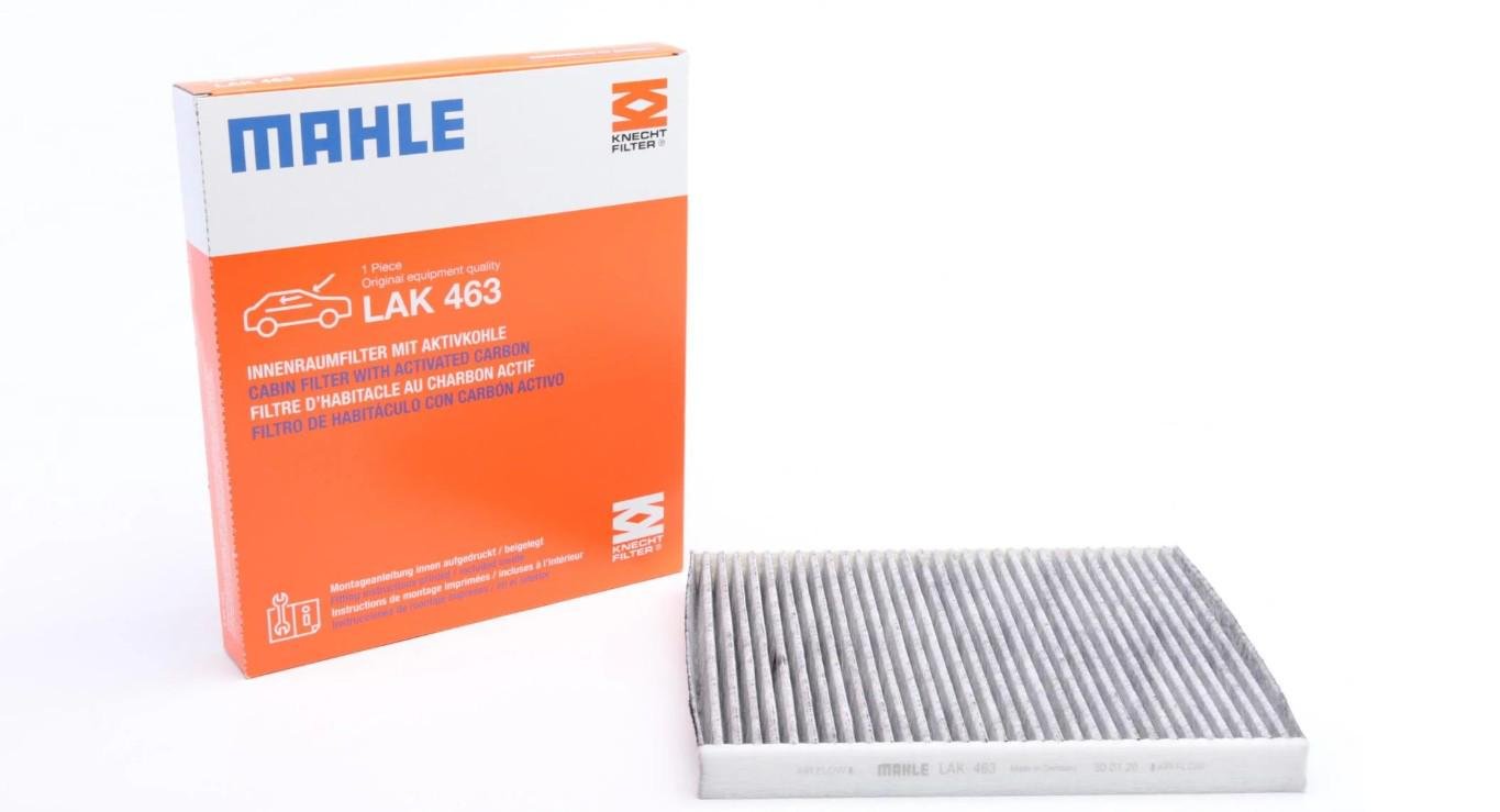Фильтр салона KNECHT для Ford Fiesta 1,0-1,6TDCI 08- угольный (LAK 463)