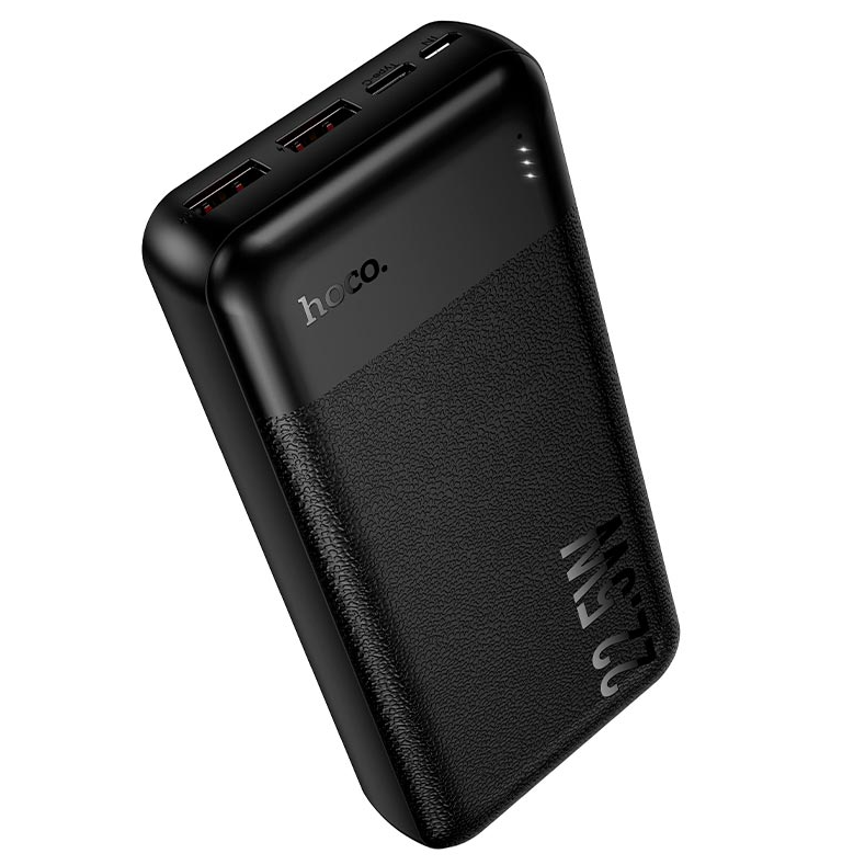 Портативное зарядное устройство Hoco Essence PD J159A 20000mAh 2USB/1Type-C/22,5W/3A/PD/QC (24444) Портативное зарядное устройство Hoco Essence PD J159A 20000mAh 2USB/1Type-C/22,5W/3A/PD/QC (24444)