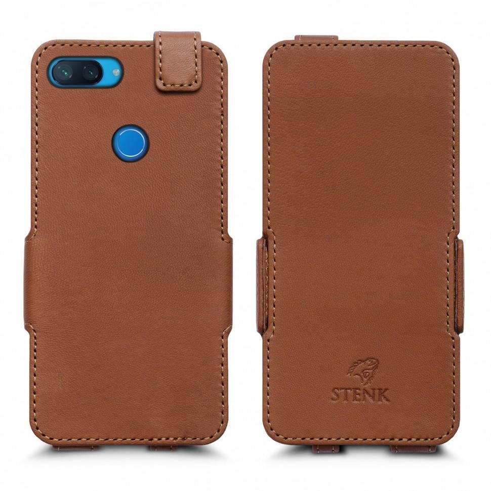 Чехол флип Stenk Prime для Xiaomi Mi 8 Lite Camel (62325)