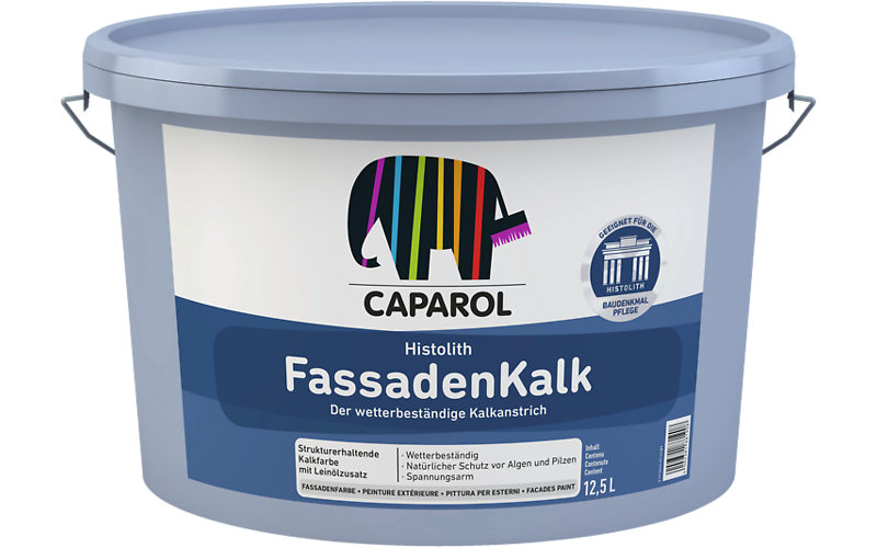 Краска известковая фасадная Histolith FassadenKalk 12,5 л (2620806687)
