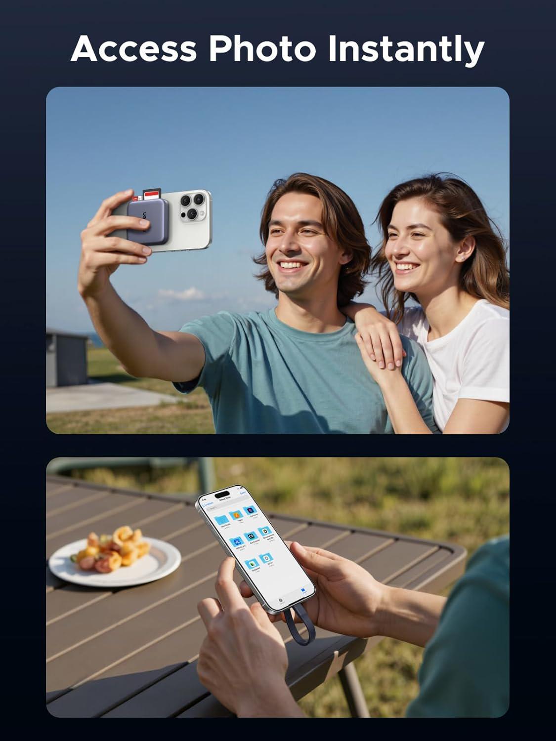 Кардридер USB-C Ugreen 18 см USB-C 312 (65095) - фото 3 Кардридер USB-C Ugreen 18 см USB-C 312 (65095) - фото 3