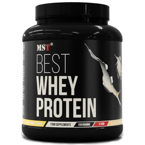 Протеин MST Nutrition Best Whey Protein 510 г 17 порций Banana Yogurt (000023616)