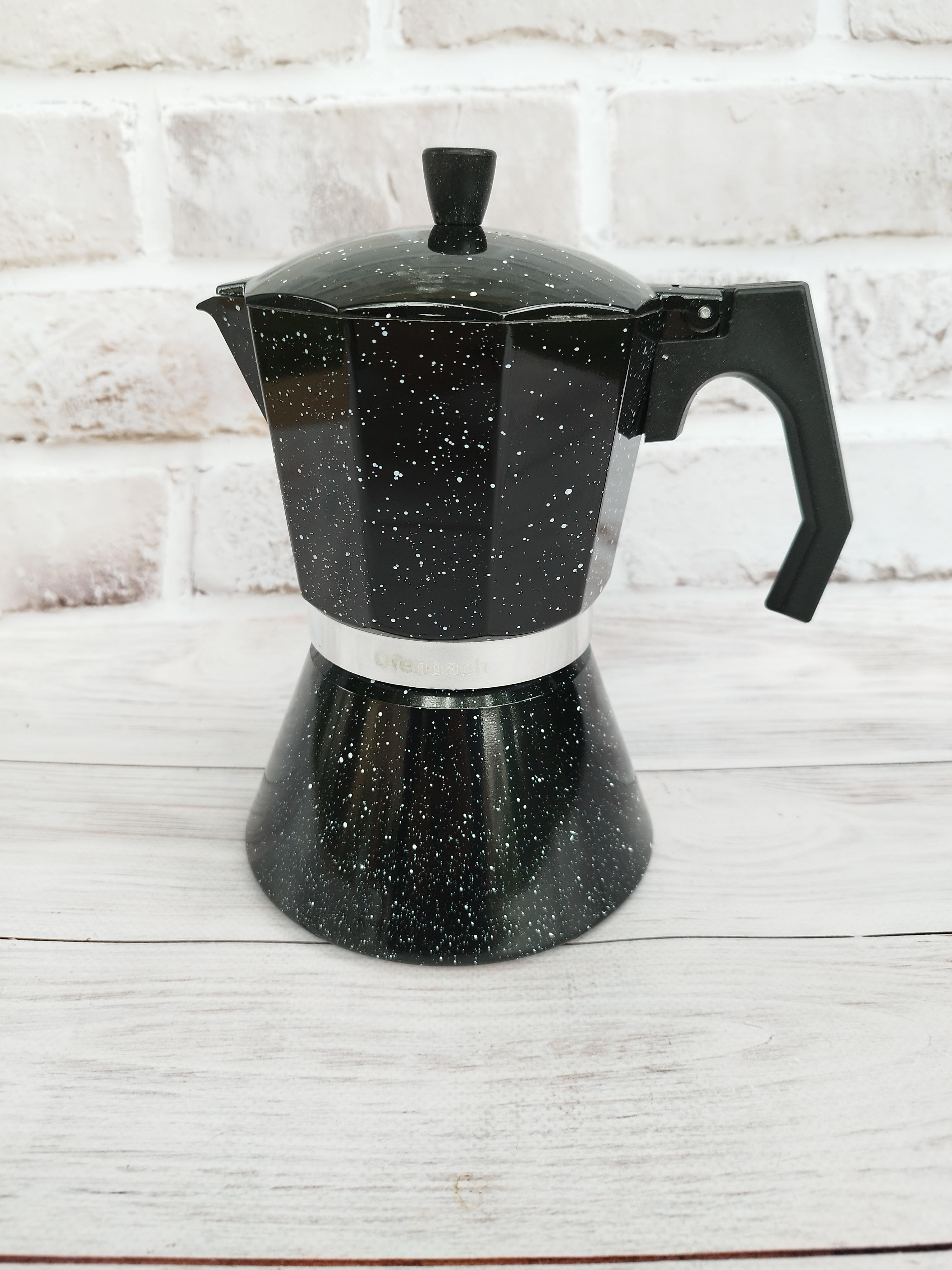 Гейзерна кавоварка Ofenbach 101106 на 9 чашок 450 мл (15045704)