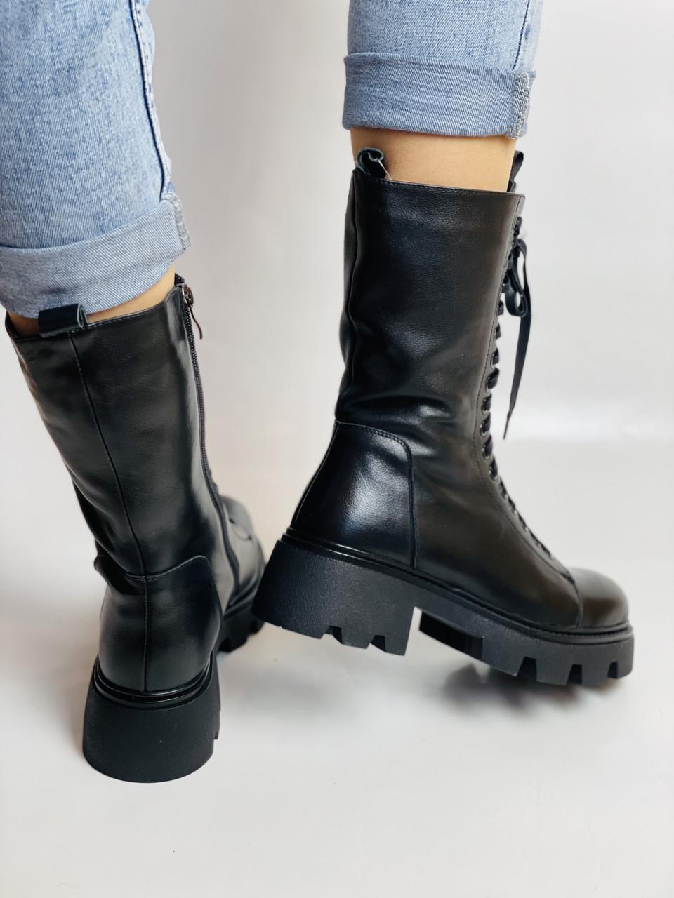 Ботинки женские зимние Farinni р. 40 25,5 см Черный (2682) - фото 5 Ботинки женские зимние Farinni р. 40 25,5 см Черный (2682) - фото 5