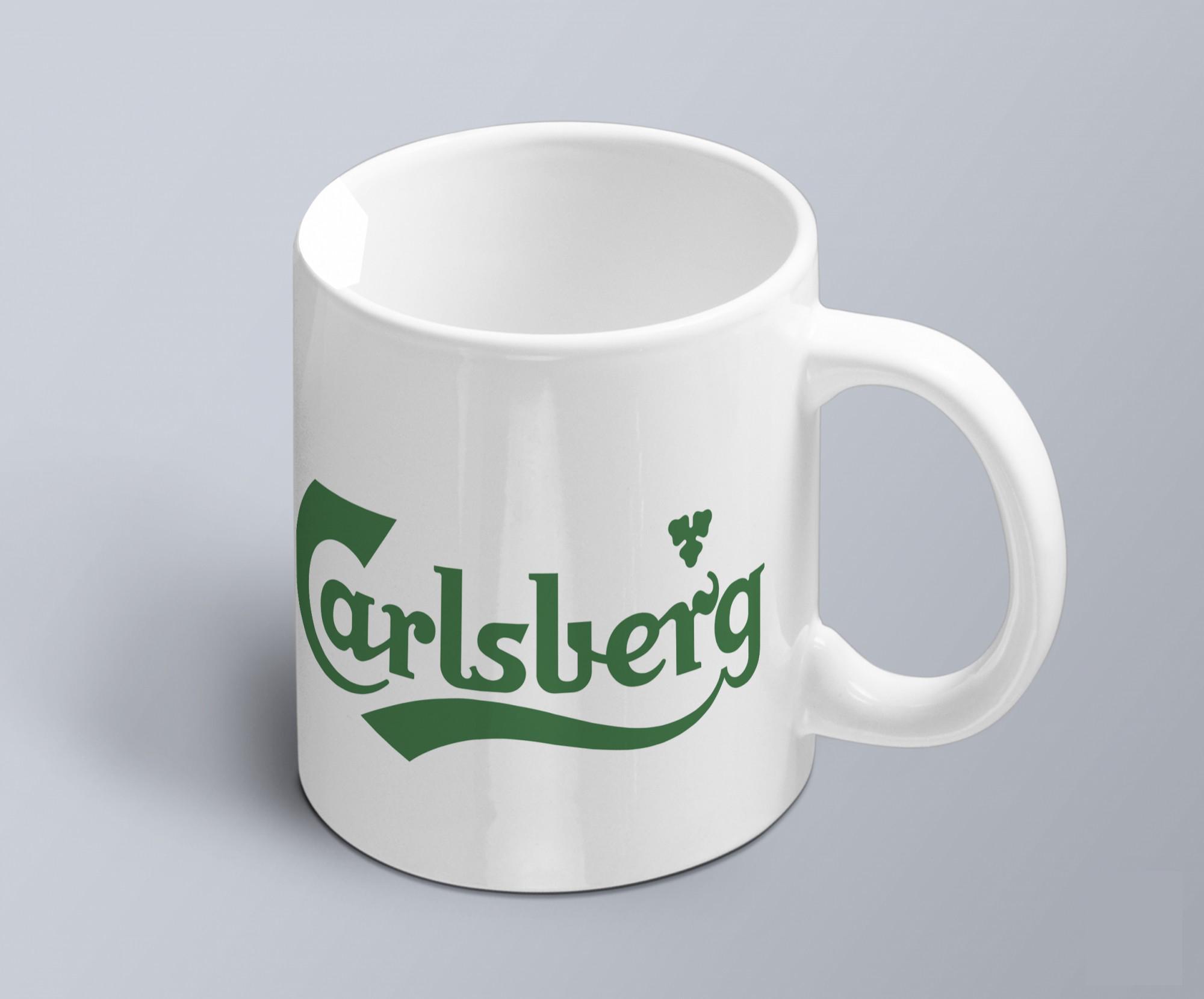 Чашка с принтом логотипа Carlsberg (05010116004)