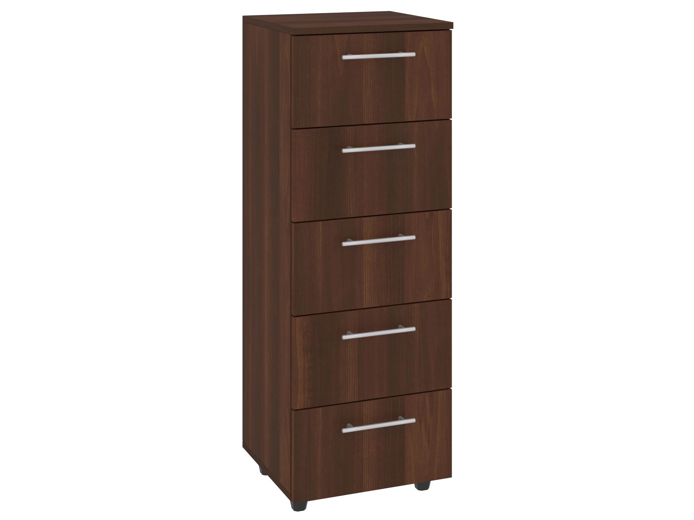 Тумба офисная PEHOTIN ТО-4А 40х38х112 см Орех (PN-102464)