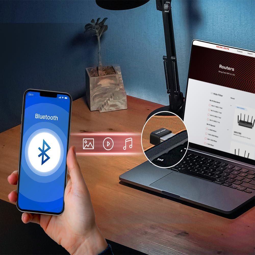 Адаптер Bluetooth Mercusys MA530 USB (9/871) - фото 6