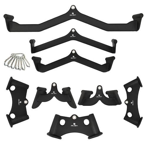 Набор рукояток для блочных тренажеров Zelart TA-4831 MULTI-HANDLES SETS 8 шт. (32810121)
