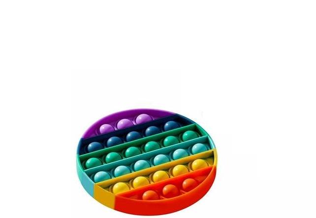 Игрушка Push Pop Bubble Rainbow антистресс Радуга 1 шт.