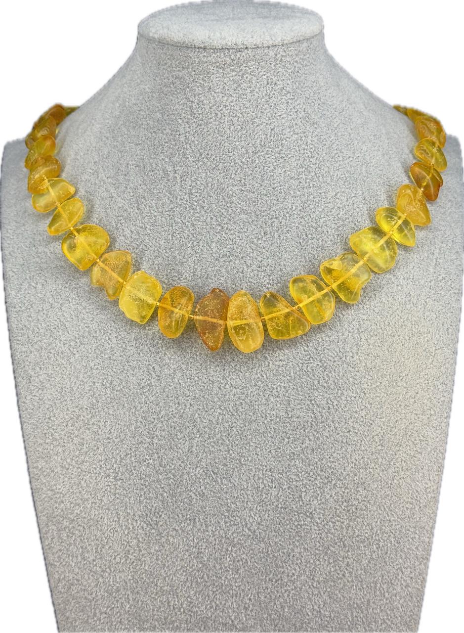 Бусы из янтаря лечебные 50 см (н-487)