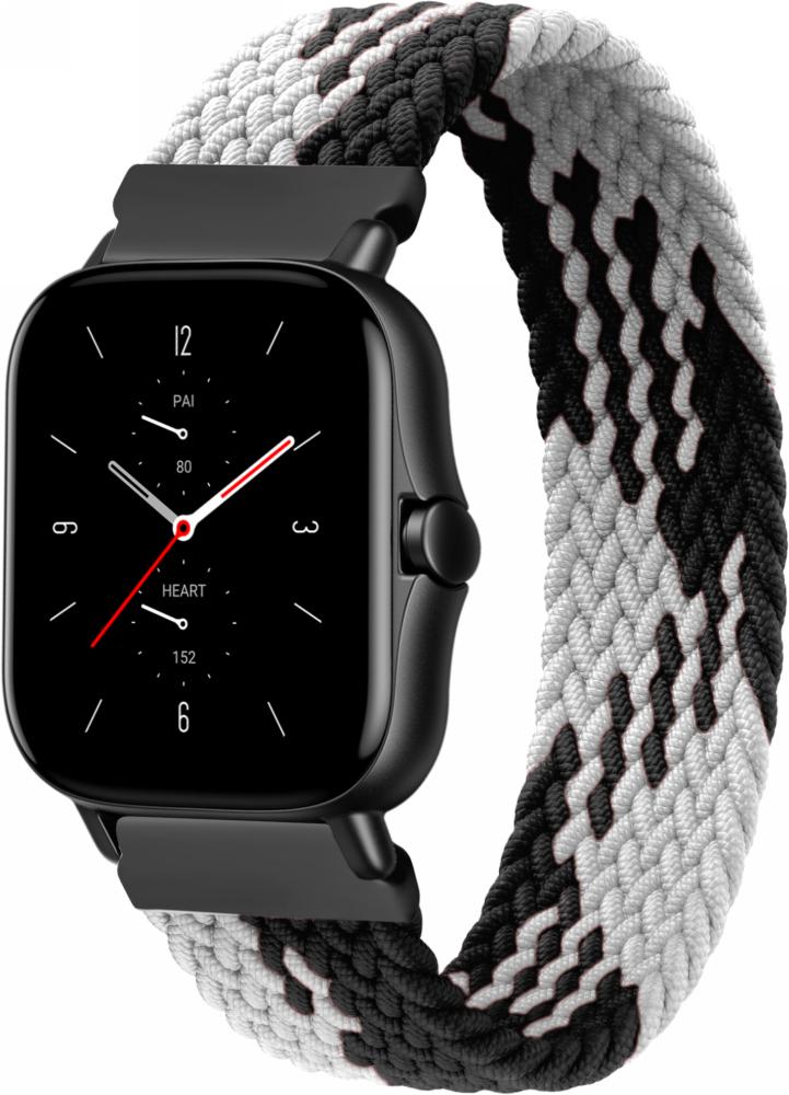 Ремінець Solo Loop Multi для Amazfit GTS 2e (135 мм) Black White (25180-1E)