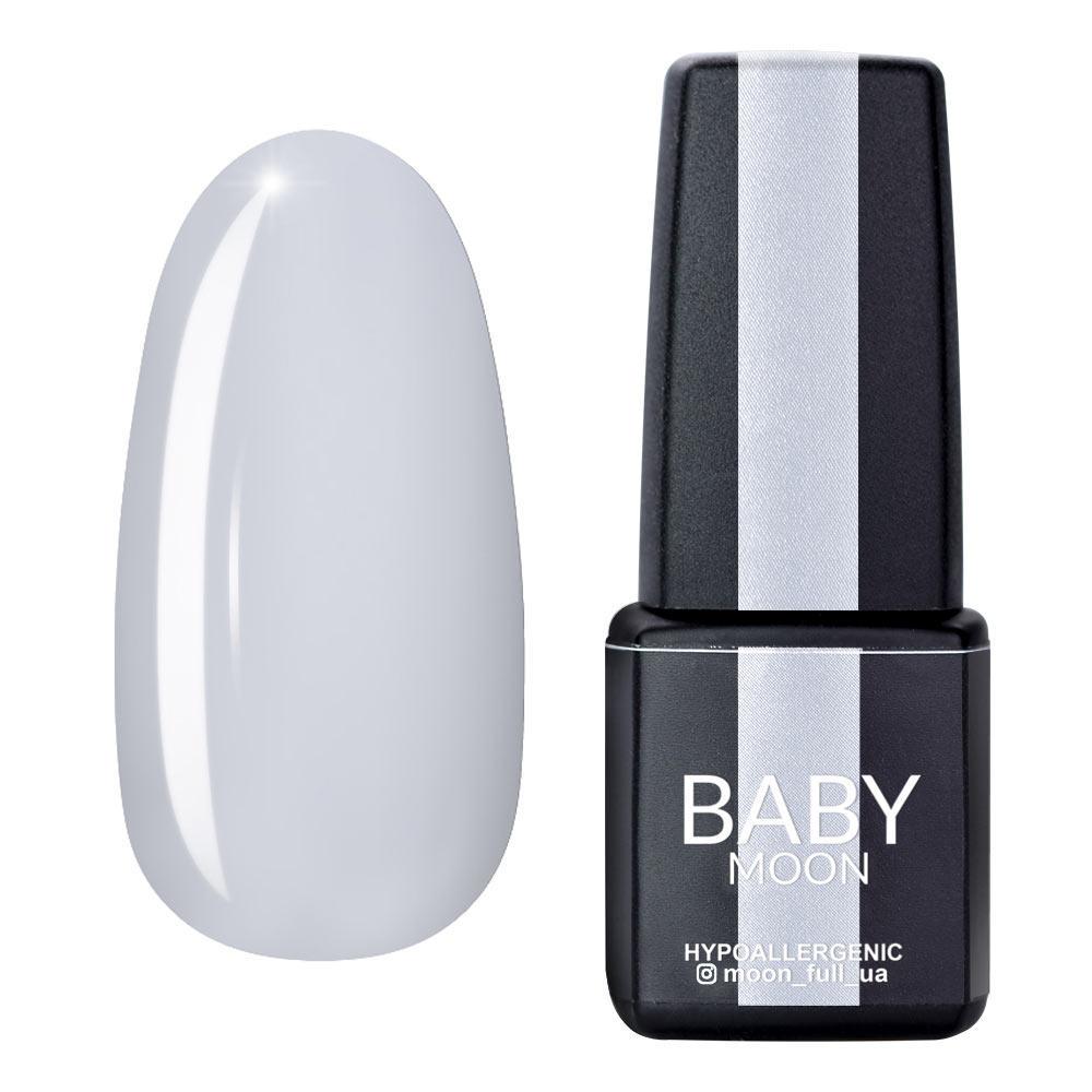 Гель-лак Baby Moon Midnight Gel polish 6 мл №01 Белый (1849137946)