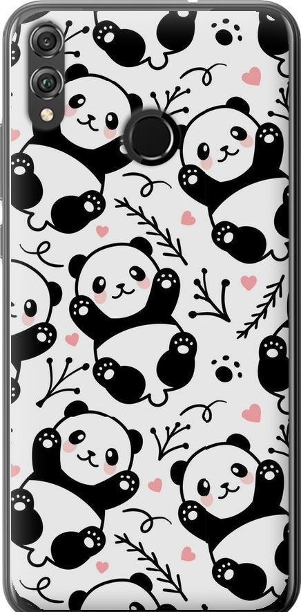 Чехол на Huawei Honor 8X Панды (4318t-1596-42517)