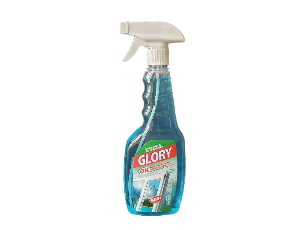Средство для мытья стекол и зеркал GLORY VIVAS 500 мл с распылителем (1048462)
