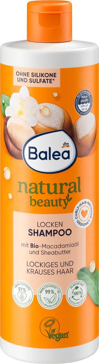 Шампунь для локонів Balea Natural Beauty 400 мл (20476435)