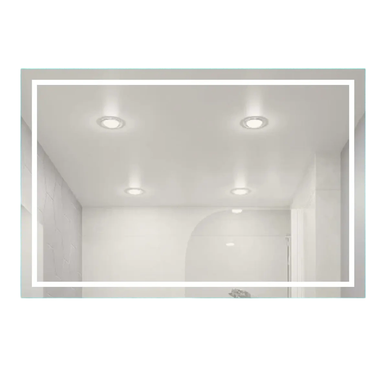 Зеркало для ванной комнаты AVT Эко 800x1200 прямоугольное, с LED-подсветкой