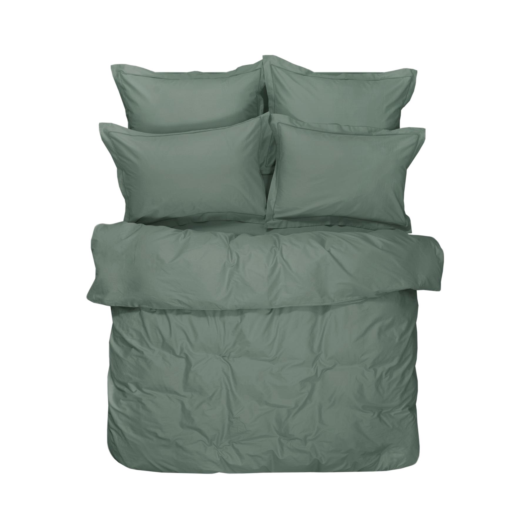 Комплект постельного белья Lotus Home Dakota Premium сатин семейный Оливковый (13767864)