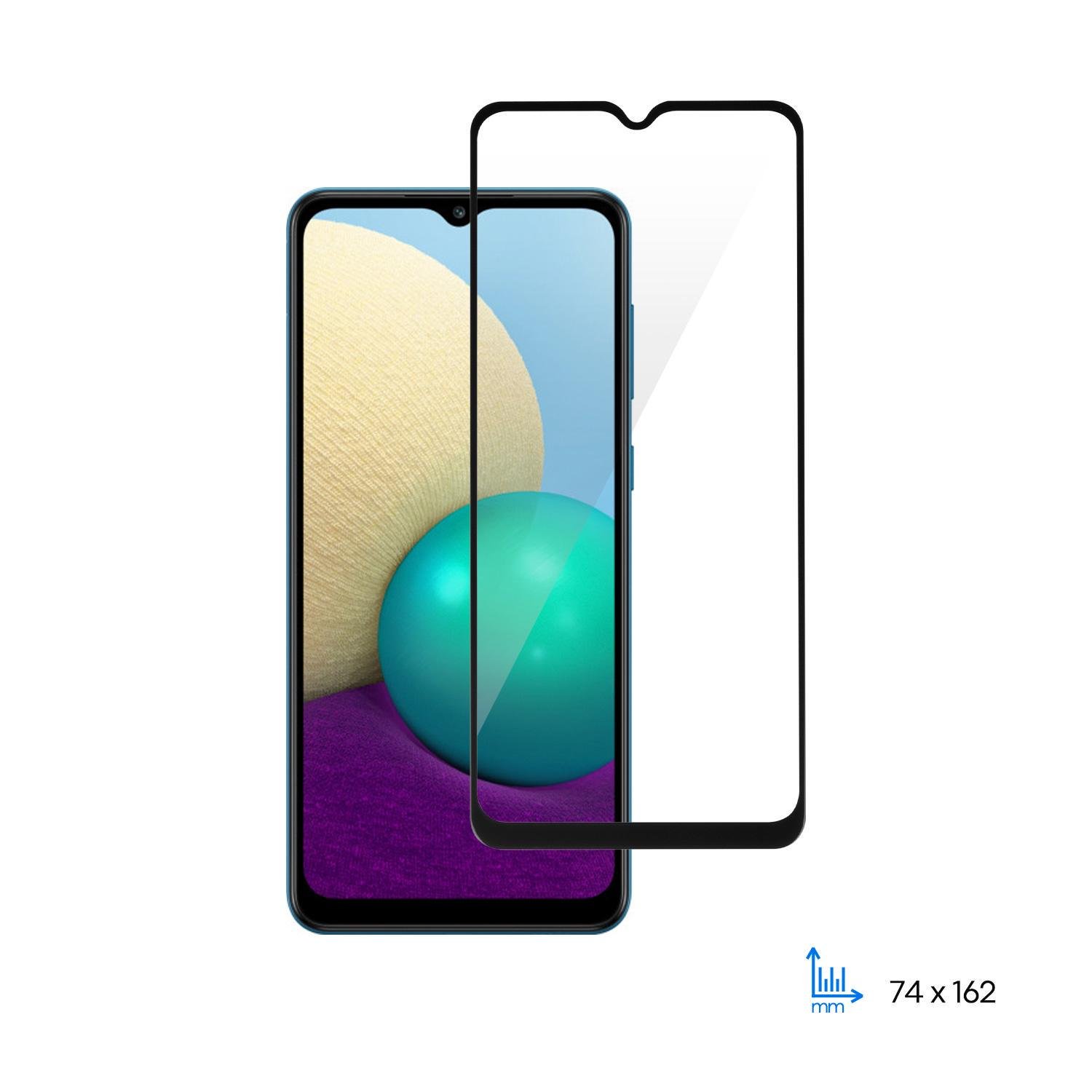 Захисне скло 2E Basic для Samsung Galaxy A02(A022), 2.5D FCFG, black border (ERC-2E-G-A02-SMFCFG-BB)