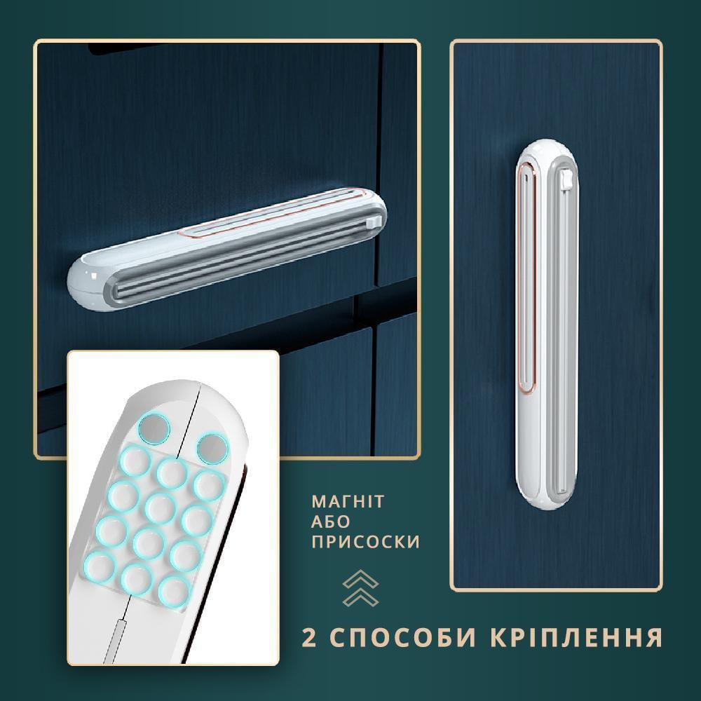 Диспенсер-органайзер с резаком пищевой пленки фольги пергаментной бумаги до 30 см (22052524) - фото 4 Диспенсер-органайзер с резаком пищевой пленки фольги пергаментной бумаги до 30 см (22052524) - фото 4