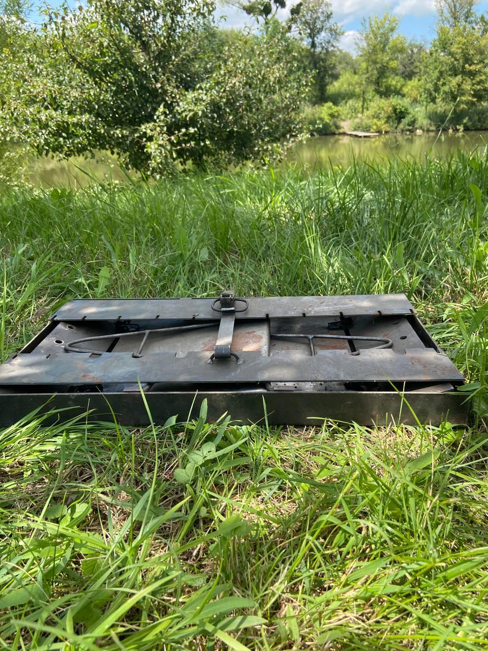 Мангал-валіза з двома столиками 3 мм на 9 шампурів - фото 9