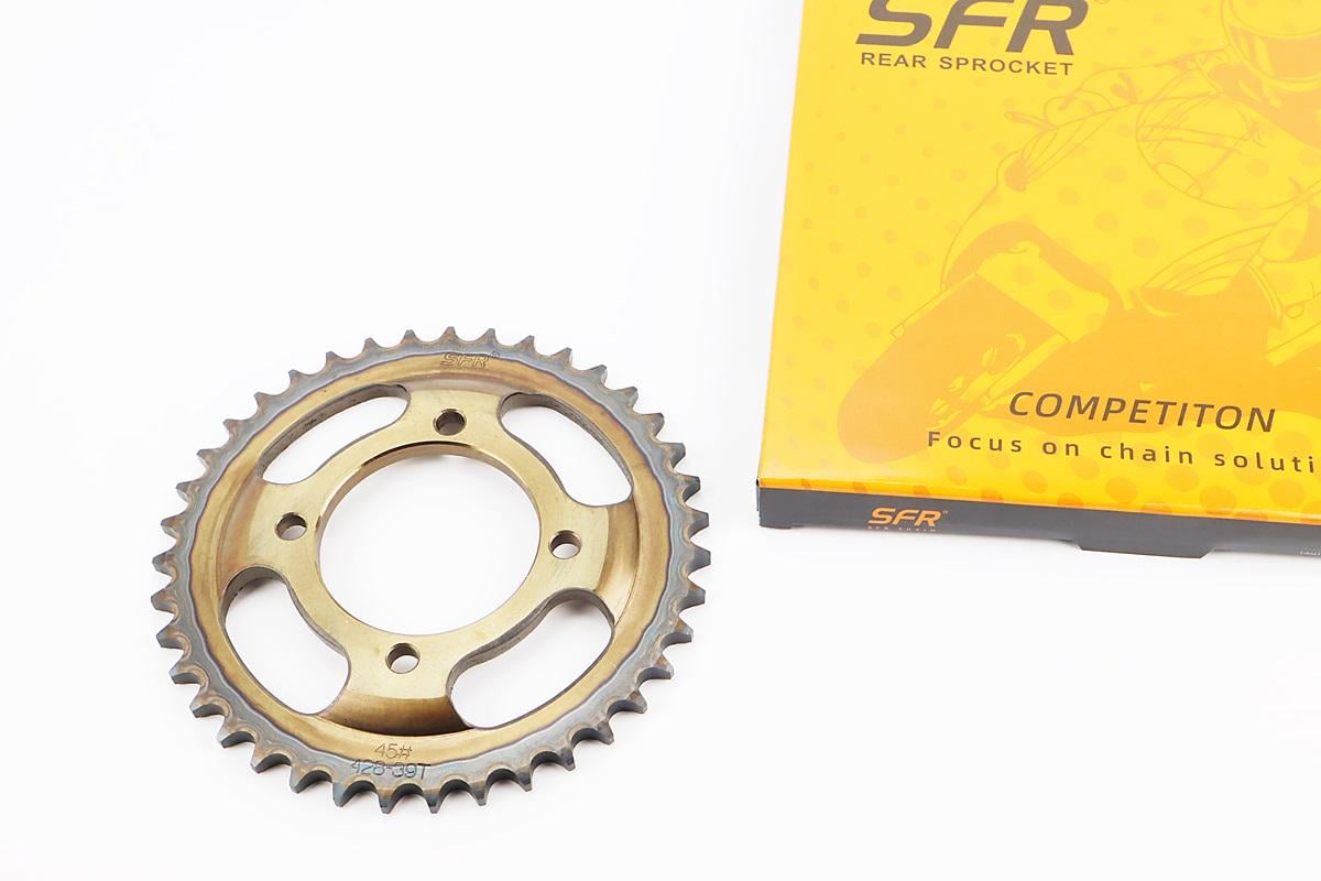 Зірка задня до мотоцикла Viper-Zongshen FXd 125 428-39T каленa d 64 мм міжболтовa відстань 80 мм отвори 8,5 мм (997945)