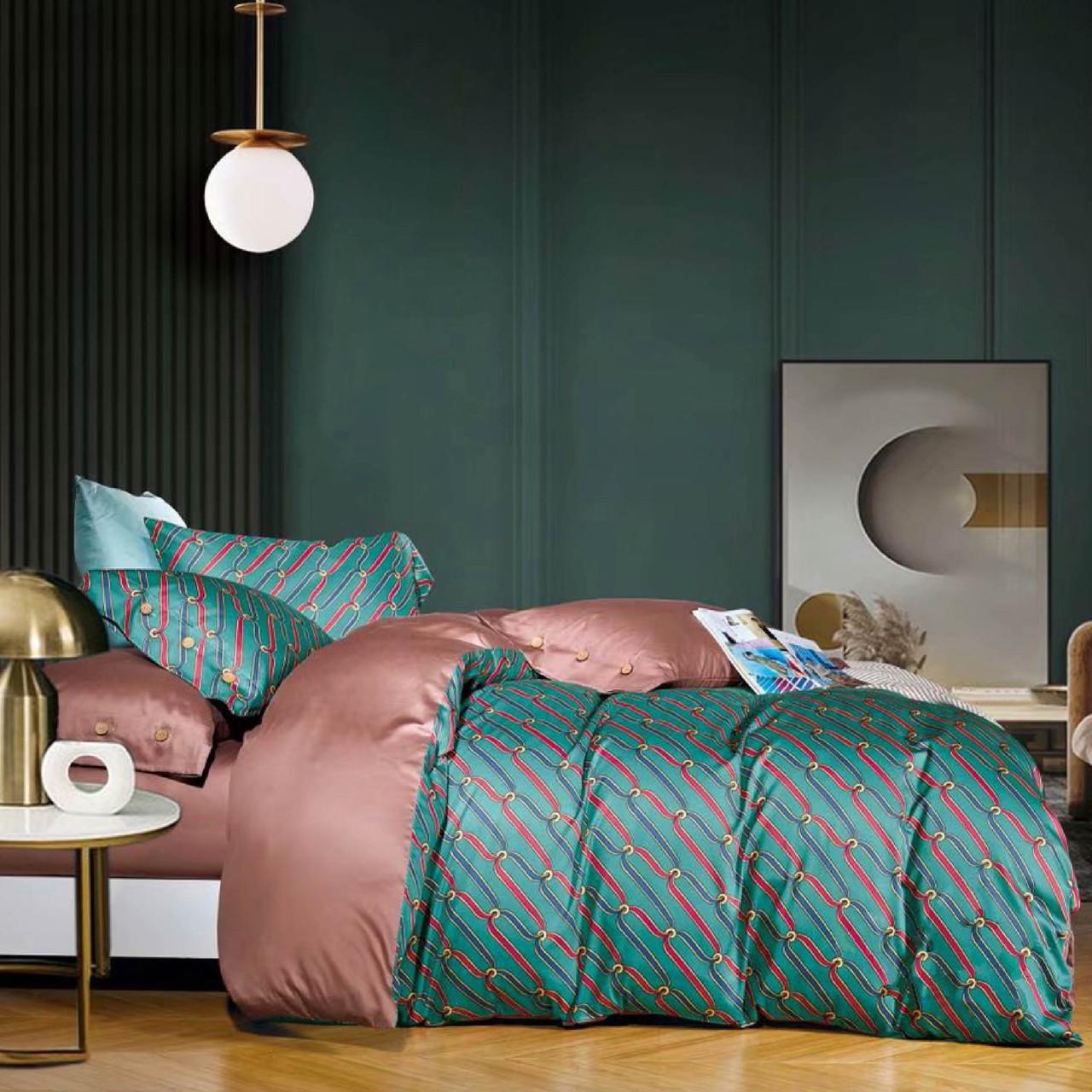 Постельное белье Viluta 33 сатин/египетский хлопок евро (19671)