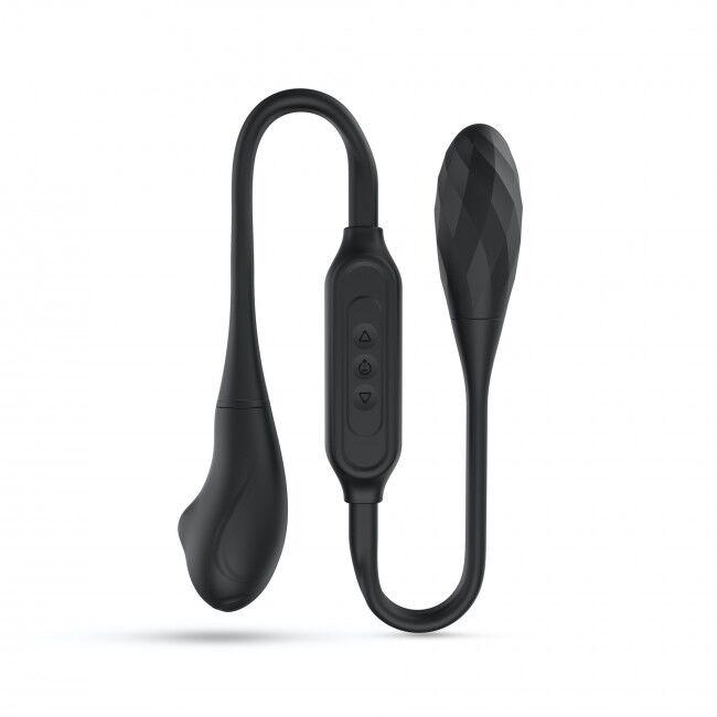 Вибратор на гибкой сцепке Marc Dorcel DUAL EXPLORER со стимуляцией пальчиком (30278303)