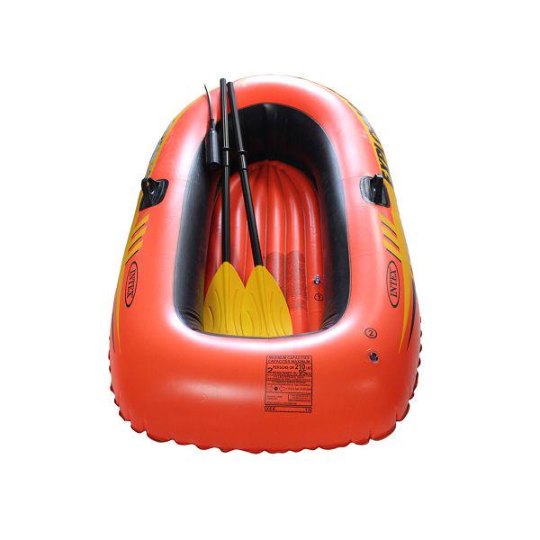 Надувная лодка Intex Explorer 58331 весла/насос 185х94х41 см (51575) - фото 5