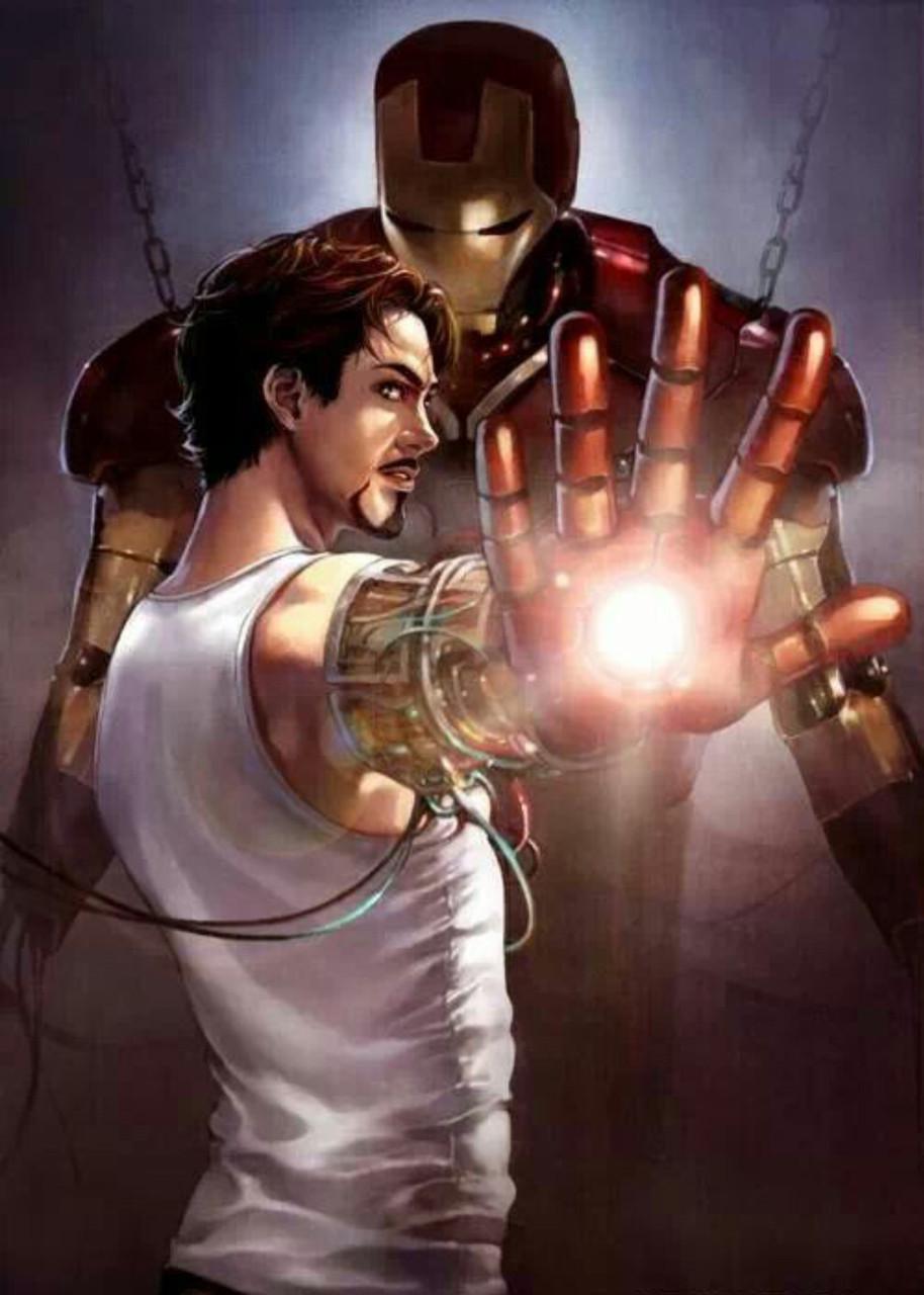 Картина постер Gee! Iron Man Железный Человек фан 40х60 см IM.09.137