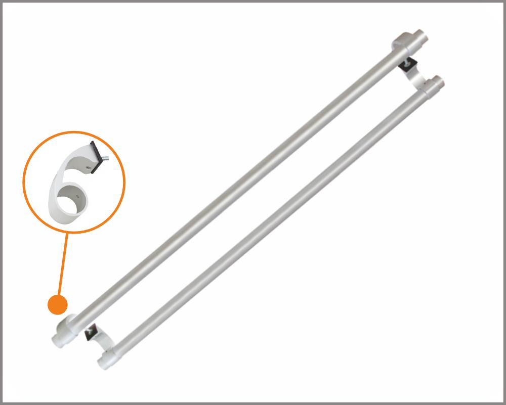 Комплект для ручки АК-2025 Тип равлик Сірий (646-3) - фото 5