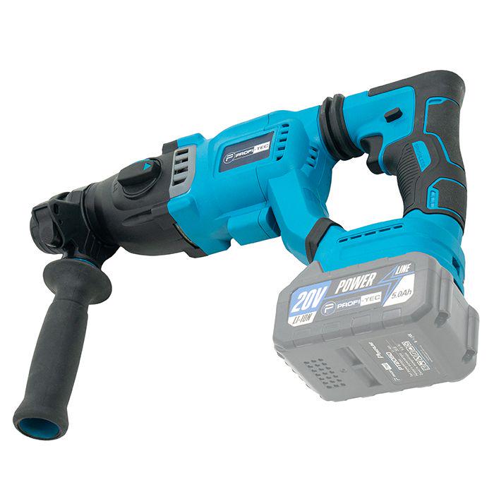 Перфоратор акумуляторний PROFI-TEC PBH201BL 20 В 2хPT2040MP 4,0 Аг (006961) - фото 6