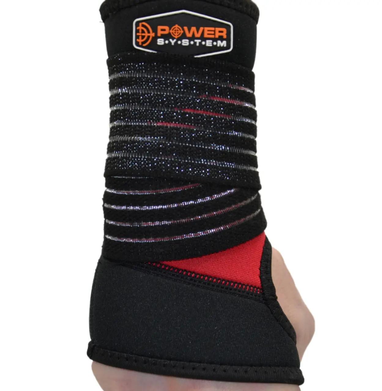 Бандаж на запястье Power System PS-6010 NEO Wrist Support L/XL Black (62-68-6010BK-5) - фото 2