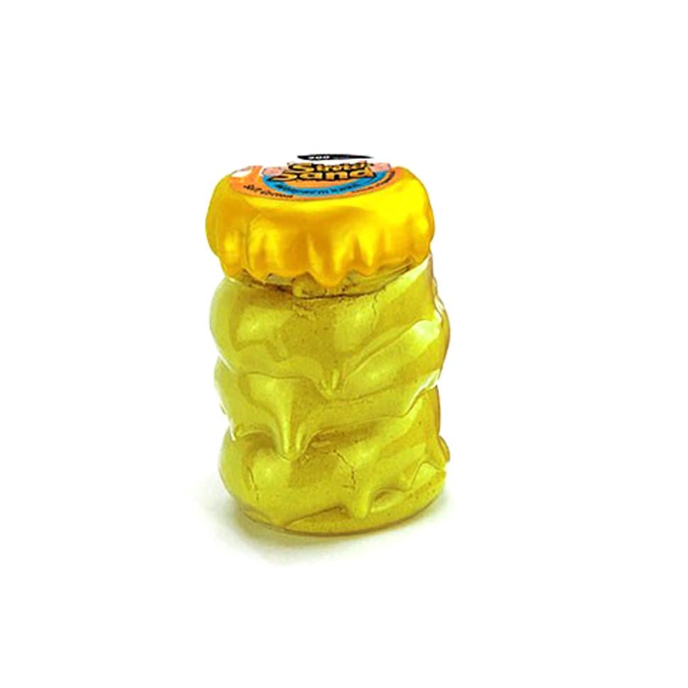 Кінетичний пісок Danko Toys Stretch Sand від 3 років 200 г Жовтий (TL-159-L-133-6)
