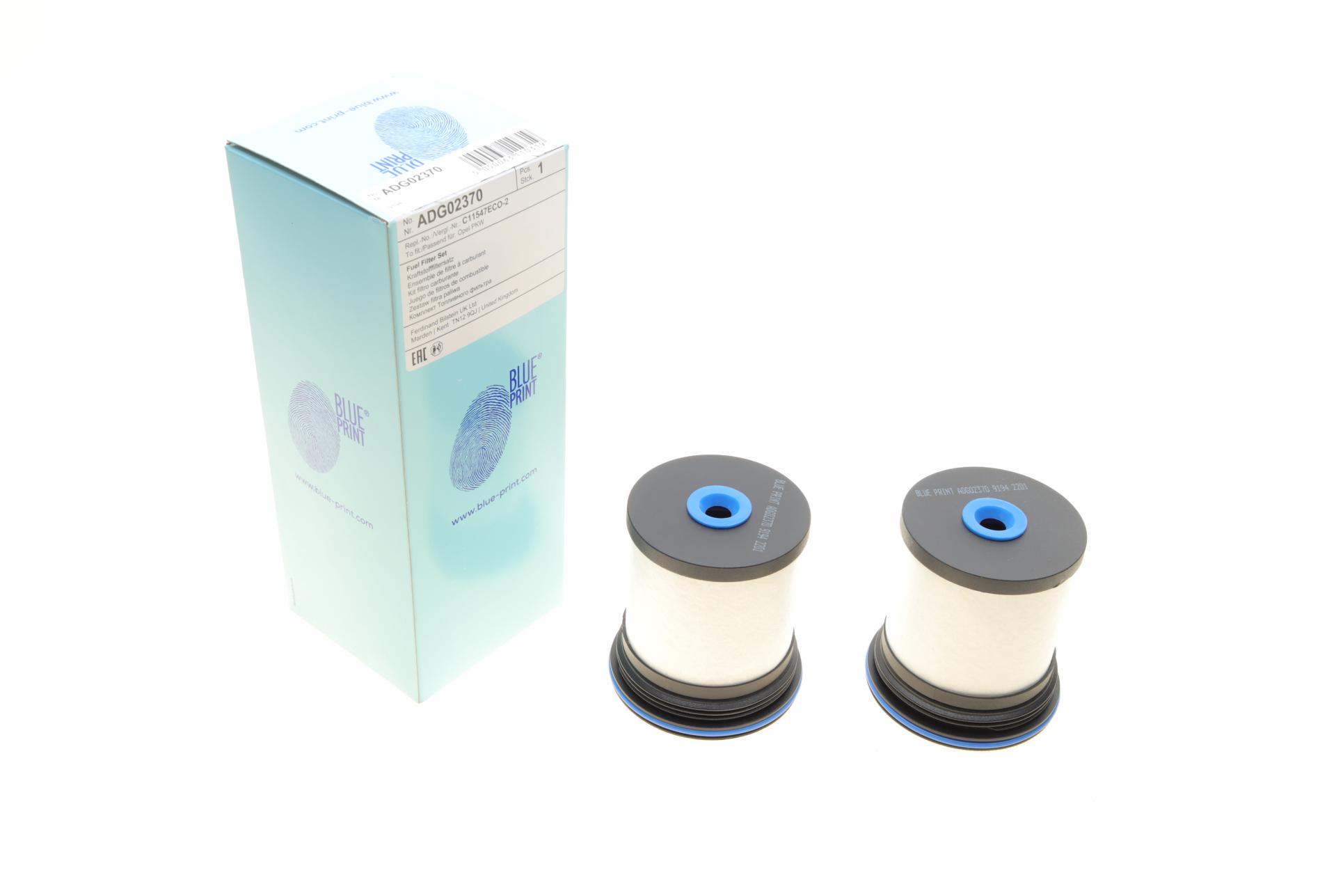 Фильтр топливный BLUE PRINT для Opel Antara 2,2 CDTi/Chevrolet Captiva 2,2VCDI 06- 2 шт. (ADG02370)