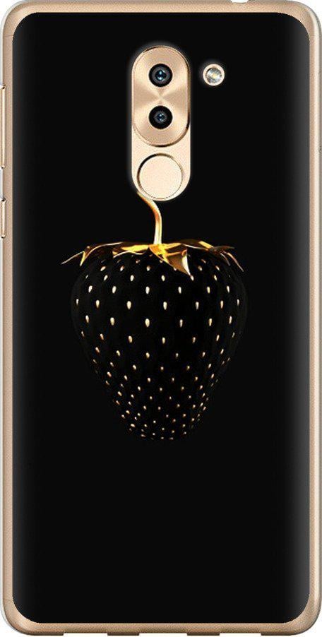 Чехол на Huawei Honor 6X Черная клубника (3585u-460-42517)