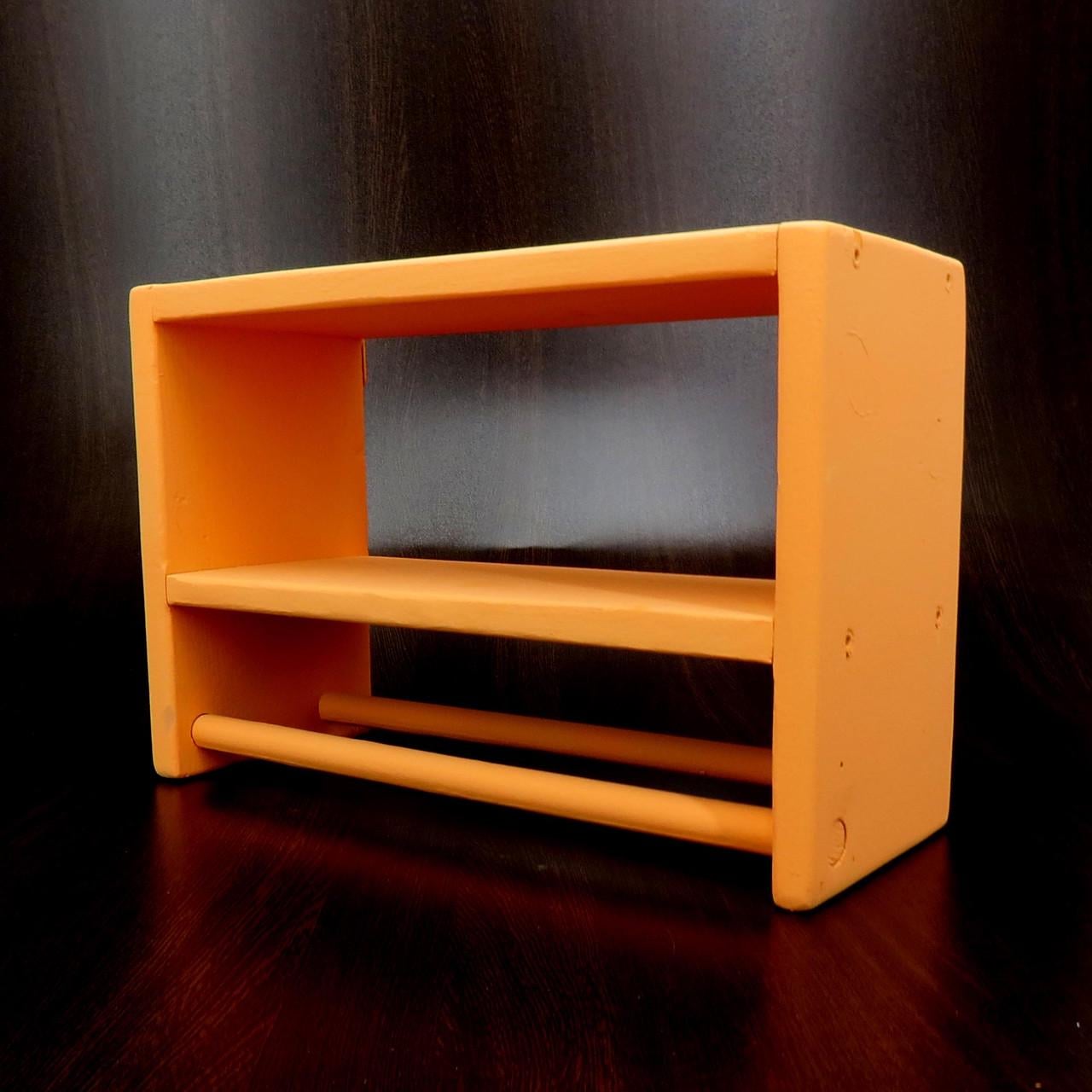 Полка настенная из дерева Альто Грейпфрут (ПНС/000454)