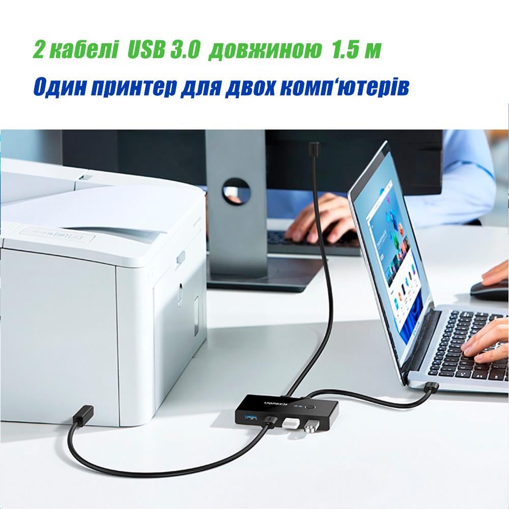 Комутатор KVM Switch Box USB 3.0 (13698844) - фото 7