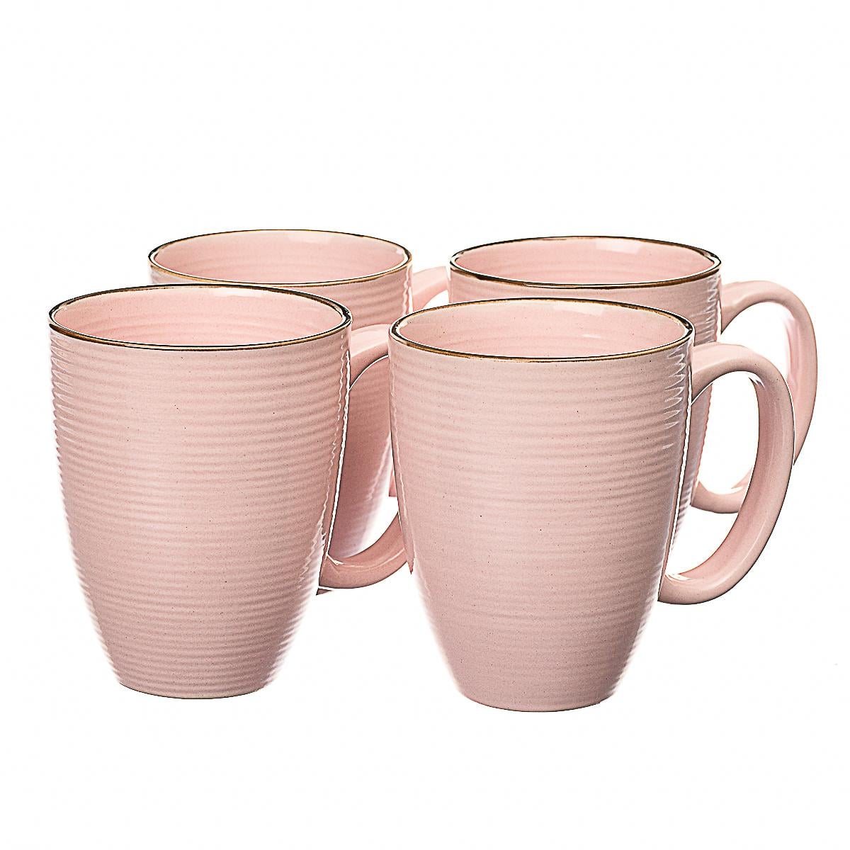 Набор кружек Elisey 4 шт. Розовый (003ALP/pink)