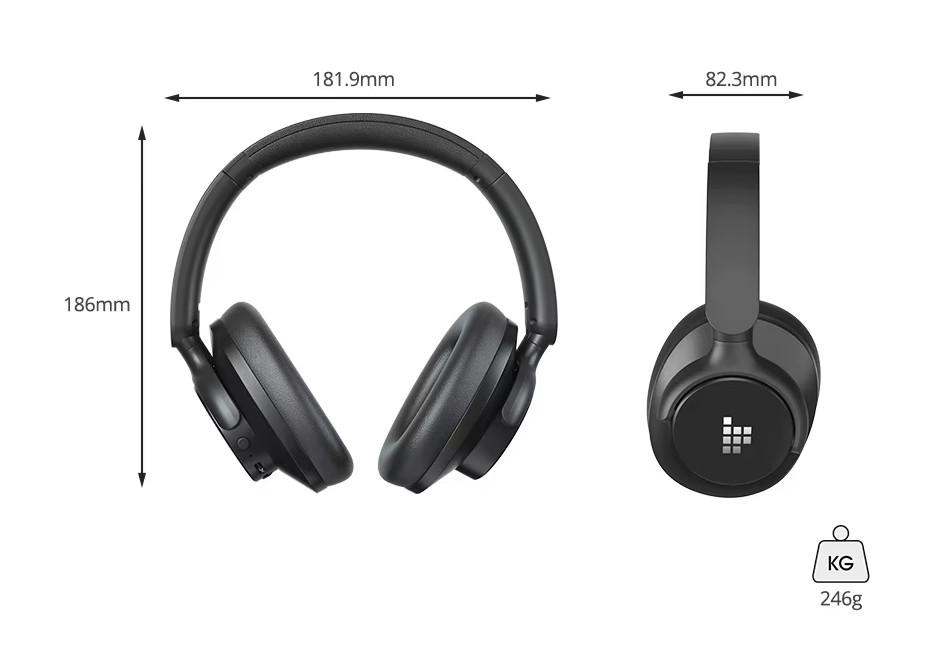 Гарнитура Tronsmart TWS Sounfii Q20 Black (25043115) - фото 6