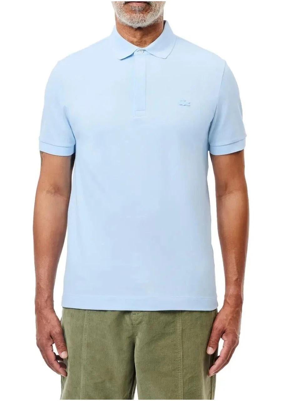 Поло чоловіче Lacoste Paris Polo 14088 Light Blue S