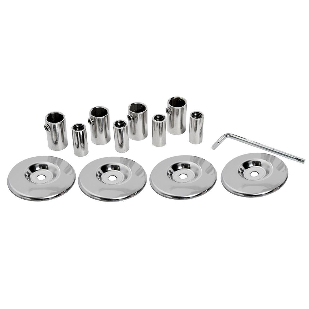 Крепление к полотенцесушителю Laris комплект Стандарт 50 мм Серебряный (132-127-71401028)