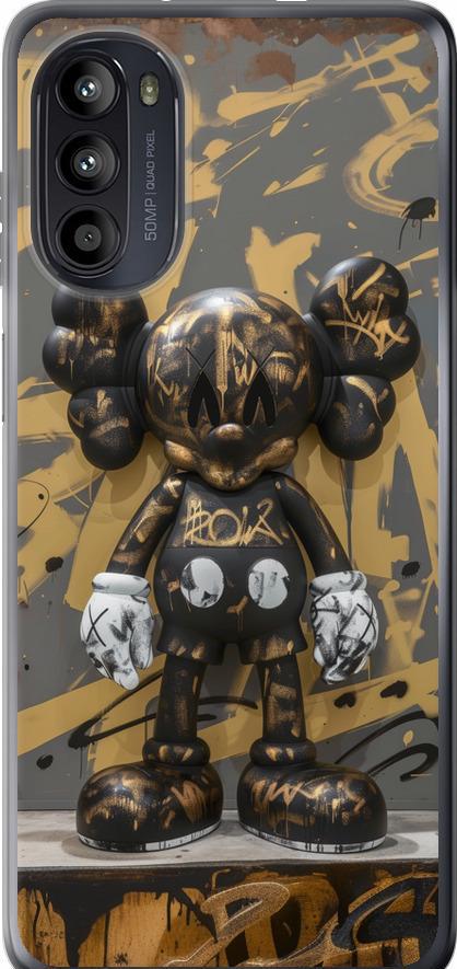 Чехол на Motorola Moto G52 Bronze kaws (6097u-2691-42517) Чехол на Motorola Moto G52 Bronze kaws (6097u-2691-42517)
