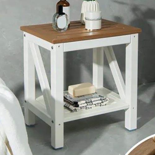 Табурет для ванной из дерева Ринос Зефир/Корица (ТВН-00992033)