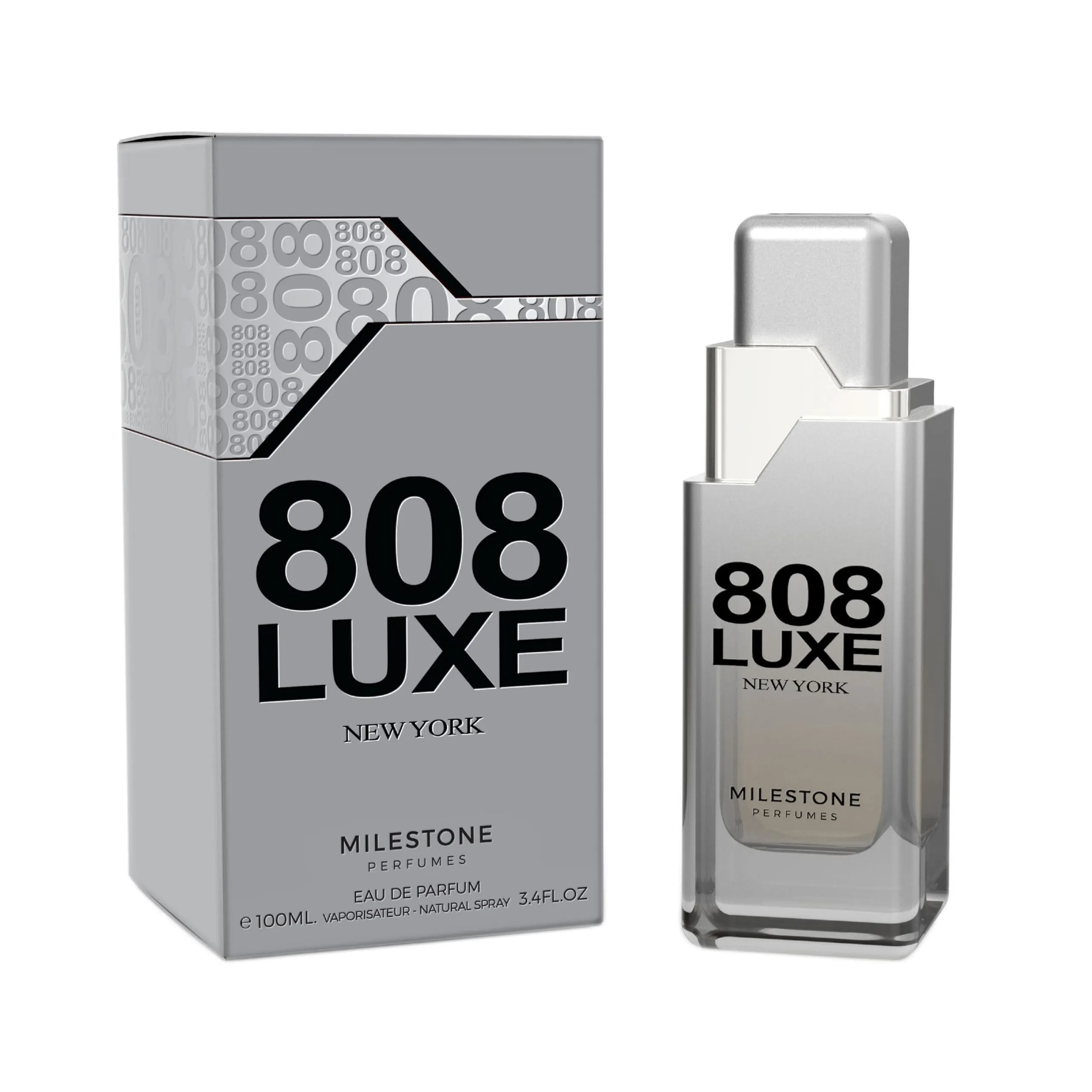 Парфум чоловічий MILESTONE 808 Luxe New York 100 мл (34531427) Парфум чоловічий MILESTONE 808 Luxe New York 100 мл (34531427)