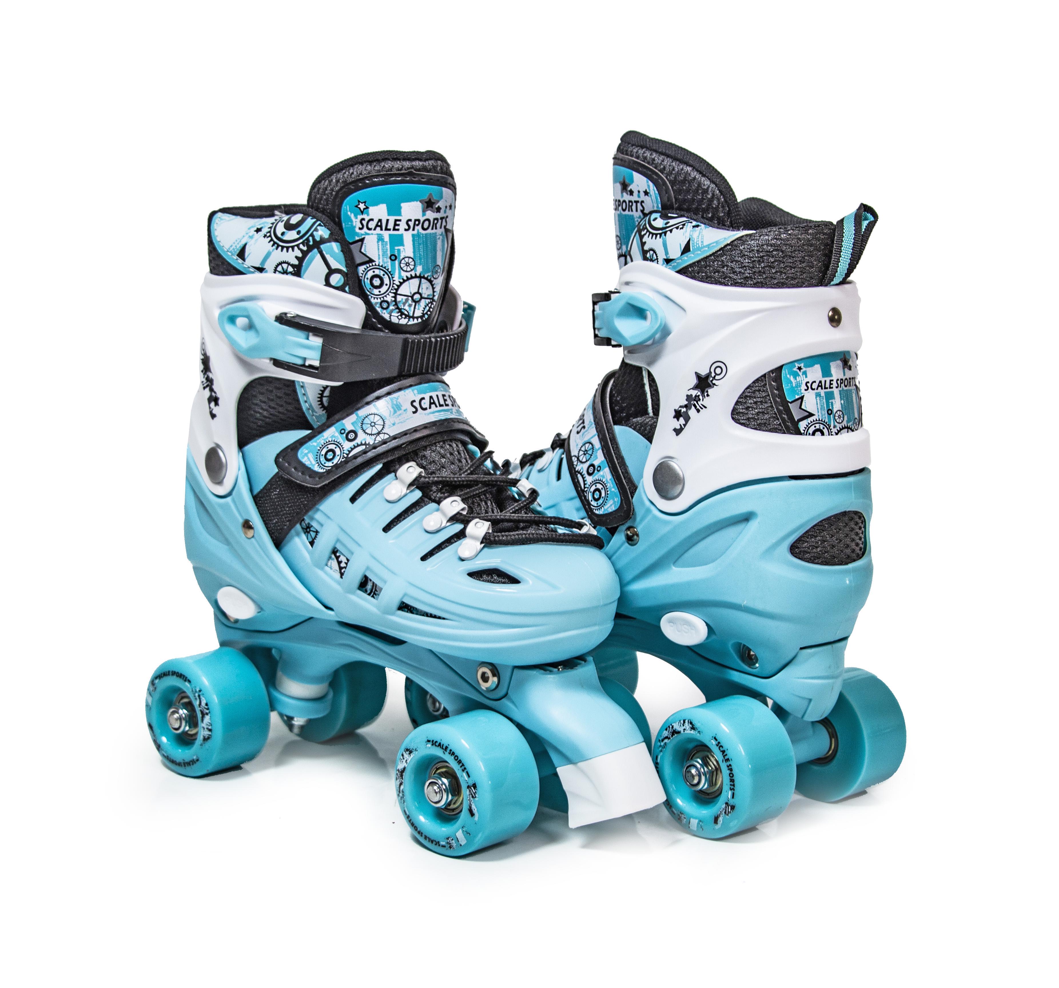 Ролики квади раздвижные Scale Sports р. 29-33 Mint (2133578527)