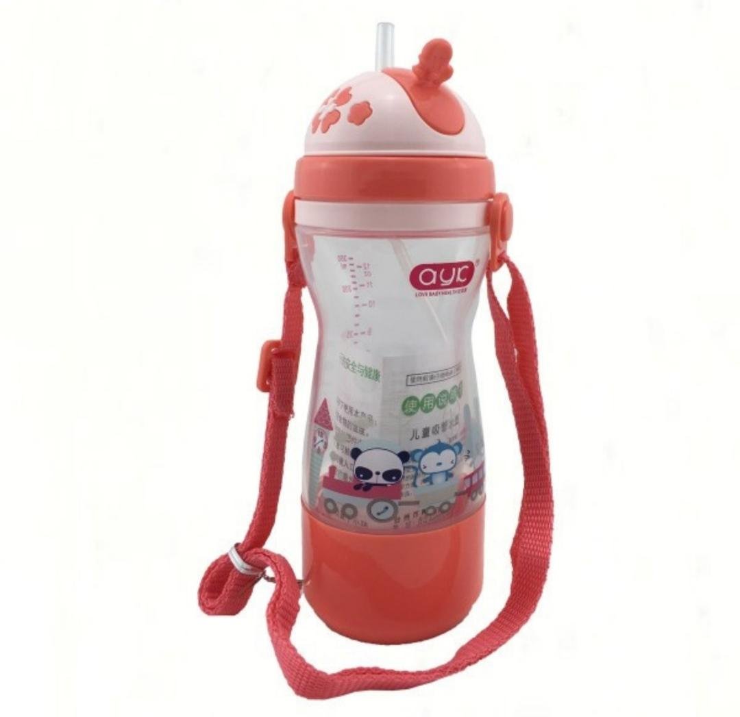 Бутылка для воды детская 450 мл Розовый