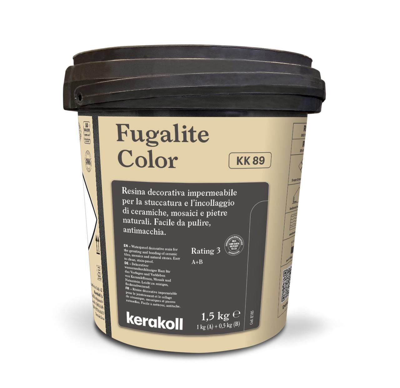 Затирка епоксидна Kerakoll Fugalite Color 1,5 кг  Бежевий (KK89)