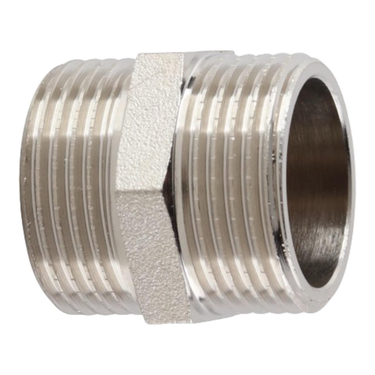 Ниппель REIGER 1/2" никель (00-00009423)