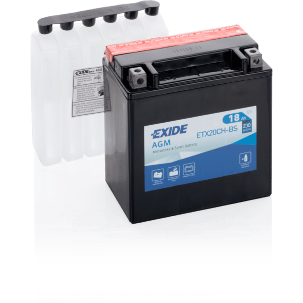 Аккумулятор EXIDE ETX20CH-BS
