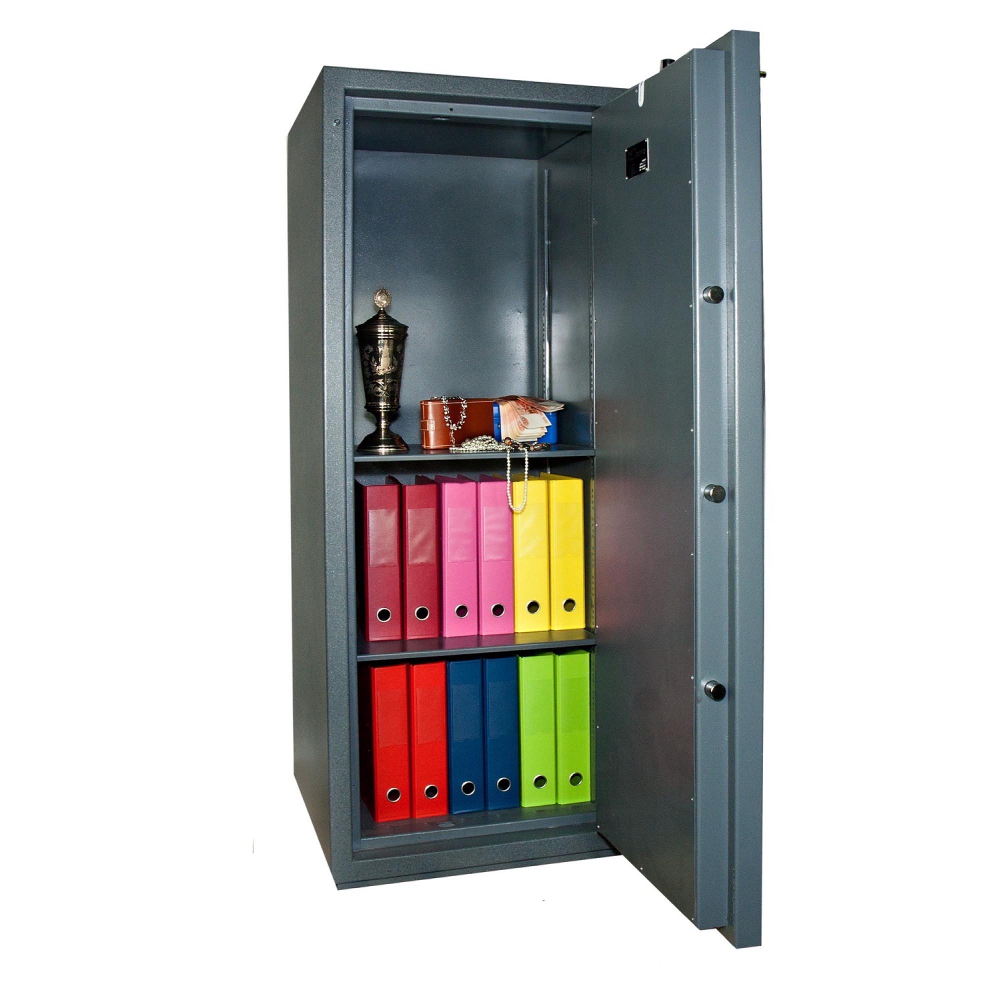 Сейф взломостойкий банковский Griffon CL II.150.K.K с полкой (2-12-CL II.150.K.K)